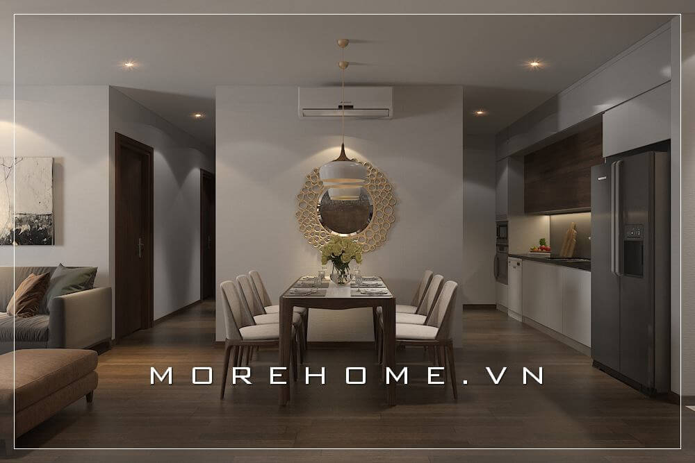 Mẫu phòng bếp đẹp và ấn tượng của MoreHome